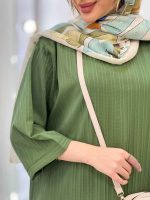 مانتو کراش یقه چاک کد 4506 - تصویر 19