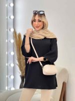 مانتو کراش یقه چاک کد 4506 - تصویر 15