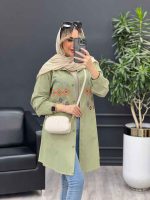 مانتو لینن طرح لوزی کد 4636 - تصویر 15