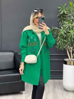مانتو لینن طرح لوزی کد 4636 - تصویر 8