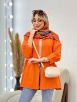 مانتو آستین پیله بغل سه دکمه کد 4525