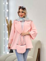 مانتو مازراتی کیف دار کد 4533 - تصویر 30