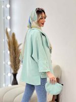 مانتو مازراتی کیف دار کد 4533 - تصویر 17