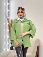 مانتو مازراتی کیف دار کد 4533 - تصویر 5