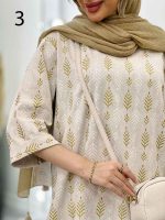 مانتو لینن نچرال آستین دوبل کد 4545 - تصویر 14