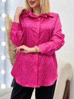 شومیز ساتن طرح پلنگی کد 4536 - تصویر 15