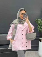 مانتو لینن ده دکمه کد 4454 - تصویر 19