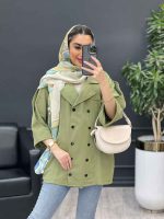 مانتو لینن ده دکمه کد 4454 - تصویر 24