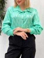 شومیز ساتن آنا کد 4543