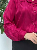 شومیز ساتن آنا کد 4543 - تصویر 5