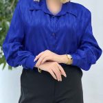 شومیز ساتن آنا کد 4543