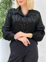 شومیز ساتن آنا کد 4543 - تصویر 16