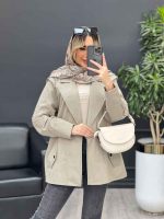 مانتو لینن سرشانه ژیله کد 4557 - تصویر 12