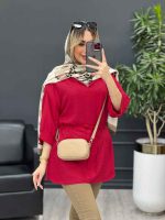 مانتو کرسپو کمر گت کد 4550 - تصویر 29