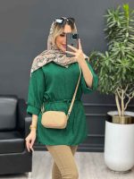 مانتو کرسپو کمر گت کد 4550 - تصویر 28