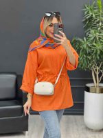 مانتو کرسپو کمر گت کد 4550 - تصویر 25