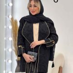 مانتو فکورا مغزی دوزی کد 4575