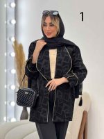 مانتو فکورا مغزی دوزی کد 4575 - تصویر 3