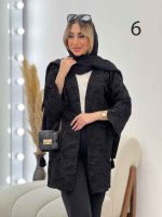 مانتو فکورا آستین لاله کد 4574 - تصویر 11