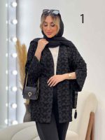 مانتو فکورا آستین لاله کد 4574 - تصویر 7