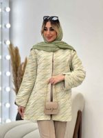 مانتو ژاکارد مغزی دوزی شاین کد 4582 - تصویر 2
