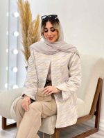 مانتو ژاکارد مغزی دوزی شاین کد 4582 - تصویر 6
