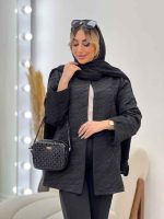 مانتو ژاکارد مغزی دوزی شاین کد 4582 - تصویر 7
