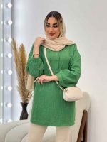 مانتو جلو بسته یقه دیپلمات کد 4587 - تصویر 12