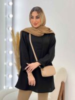 مانتو جلو بسته یقه دیپلمات کد 4587 - تصویر 10