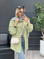 مانتو جیب نما بغل زیپ کد 4584 - تصویر 2