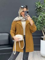 مانتو لینن رنگی تک جیب کد 4585 - تصویر 9