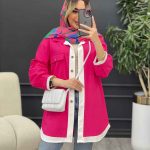 مانتو لینن ترکیبی کد 4586