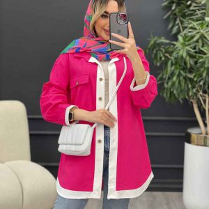 مانتو لینن ترکیبی کد 4586