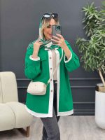 مانتو لینن ترکیبی کد 4586 - تصویر 11