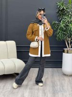 مانتو لینن ترکیبی کد 4586 - تصویر 10