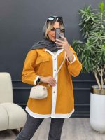 مانتو لینن ترکیبی کد 4586 - تصویر 9