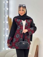 مانتو مازراتی طرح سنتی کد 4610 - تصویر 6