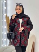 مانتو مازراتی طرح سنتی کد 4610 - تصویر 9