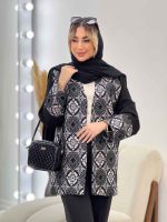 مانتو مازراتی طرح سنتی کد 4610 - تصویر 5