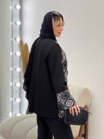 مانتو مازراتی طرح سنتی کد 4610 - تصویر 7