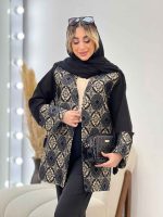 مانتو مازراتی طرح سنتی کد 4610 - تصویر 3