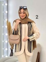 مانتو کتی لینن خرجه کاری هندی کد 4613 - تصویر 21