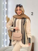 مانتو کتی لینن خرجه کاری هندی کد 4613 - تصویر 7