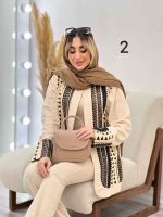 مانتو کتی لینن خرجه کاری هندی کد 4613 - تصویر 19