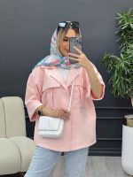 مانتو مازراتی جیب پیله کد 4499 - تصویر 17