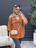 مانتو مازراتی جیب پیله کد 4499 - تصویر 5