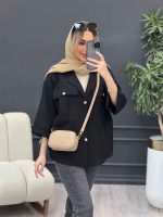 مانتو مازراتی جیب پیله کد 4499 - تصویر 13