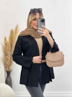 مانتو لینن جلو پیله کد 4626 - تصویر 5