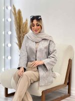 مانتو ژاکارد لمه کد 4627 - تصویر 13