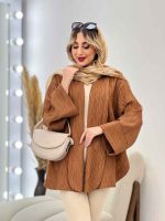 مانتو هلالی بغل چاک کد 4607 - تصویر 7